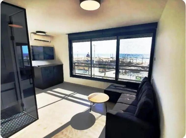 Ferienwohnung Ryo 11 דירת נופש חדשה על חוף הים נוף לים Bat Yam Exterior foto